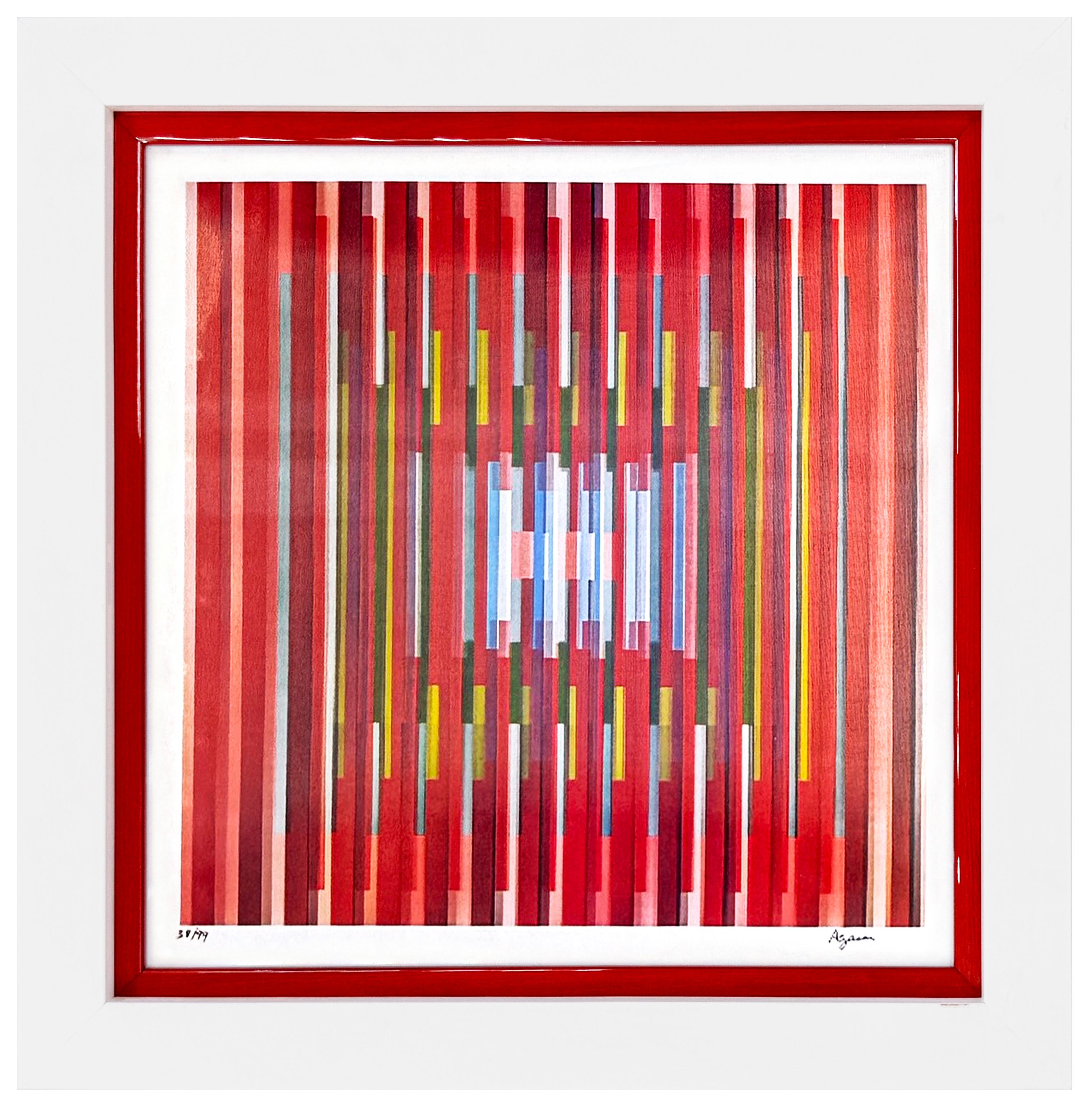 In Deep Prayer (rare framed, signed agamograph - 3D lenticular)