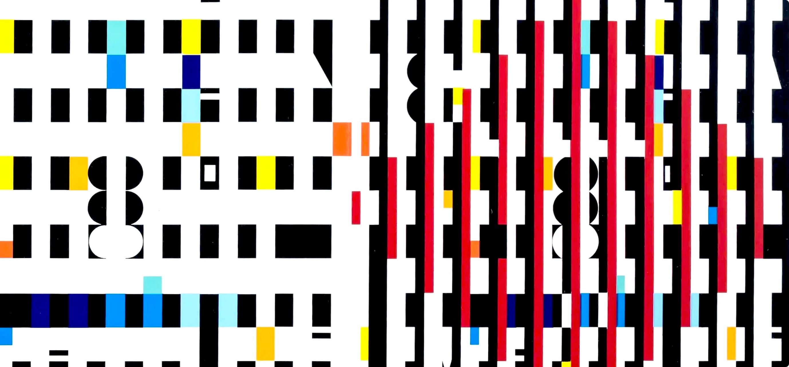 Progression, Société internationale d'art XXe siècle - Print de Yaacov Agam