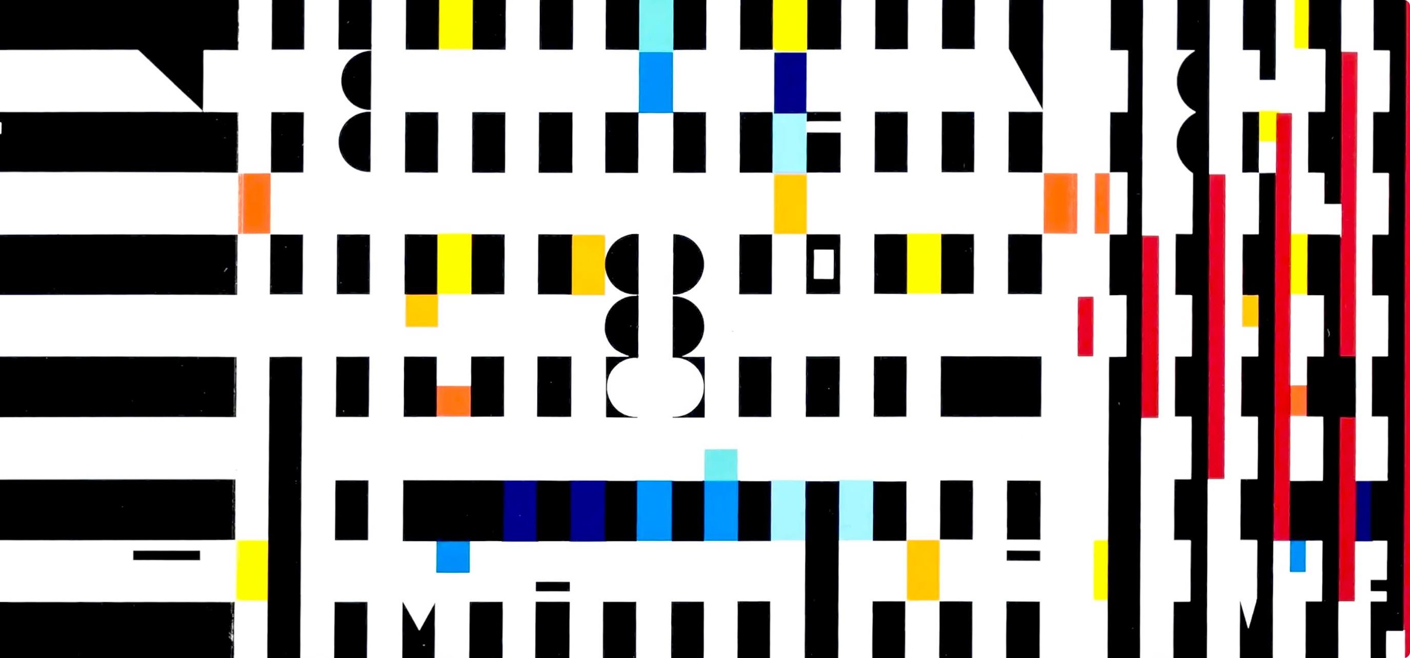 Progression, Société internationale d'art XXe siècle - Print Op Art de Yaacov Agam
