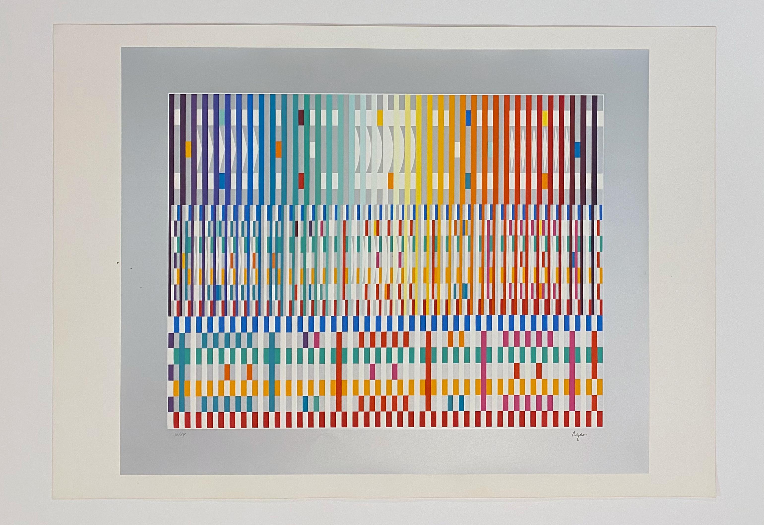 The Blessing - Print by Yaacov Agam