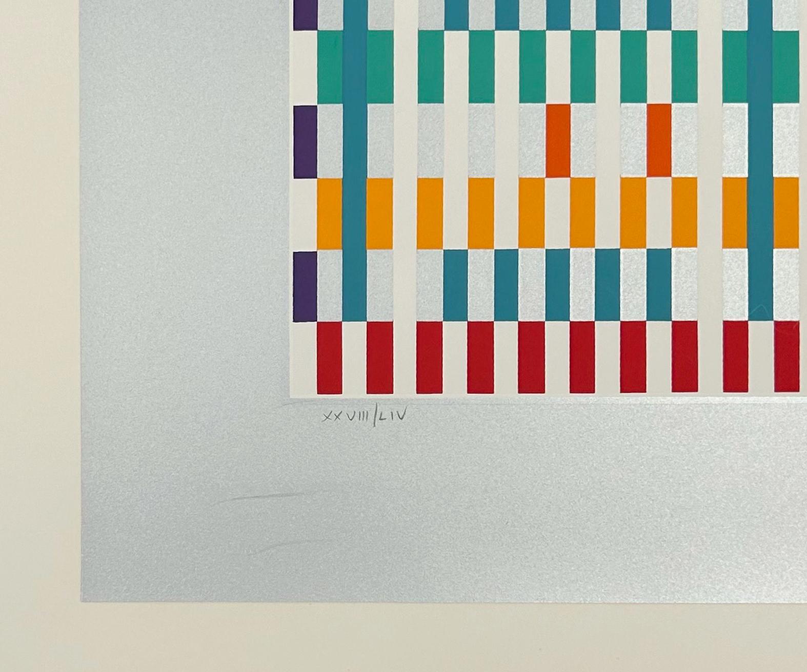 The Blessing - Abstract Print by Yaacov Agam
