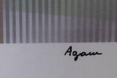 Time from the Mobility Within Series, Agamograph by Yaacov Agam