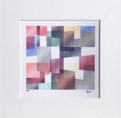 Time from the Mobility Within Series, Agamograph by Yaacov Agam