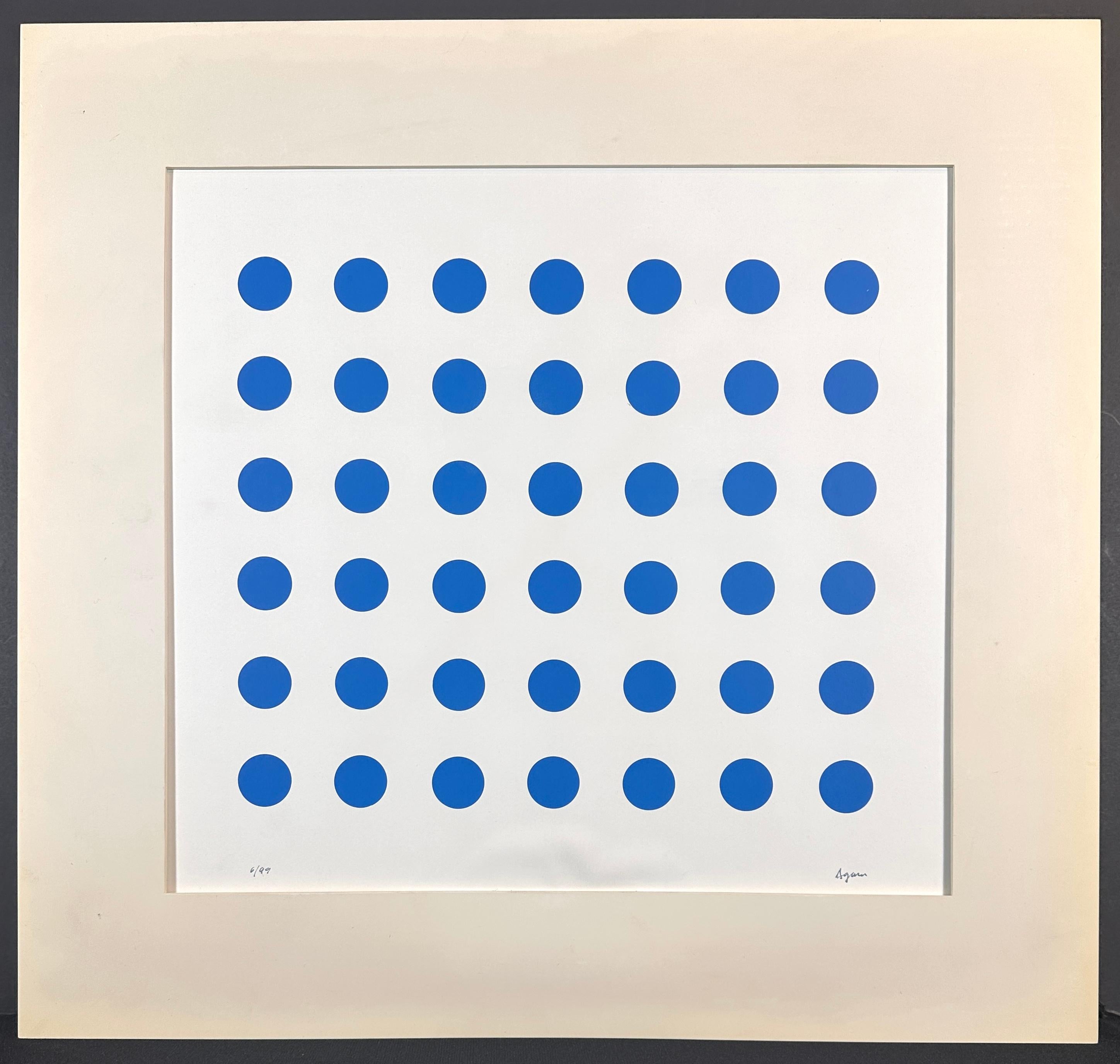 Abstract Print di Yaacov Agam - Dialogo trasformabile #1
