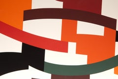 Union III, serigrafia geometrica astratta di Yaacov Agam