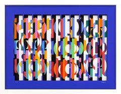 Untitled (signed multidimensional silkscreen on two plexiglass panes)