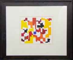Woman-Framed Limited Edition Serigraph. Signed, comes with COA