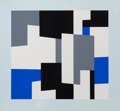 Woman, Geometric Silkscreen by Agam