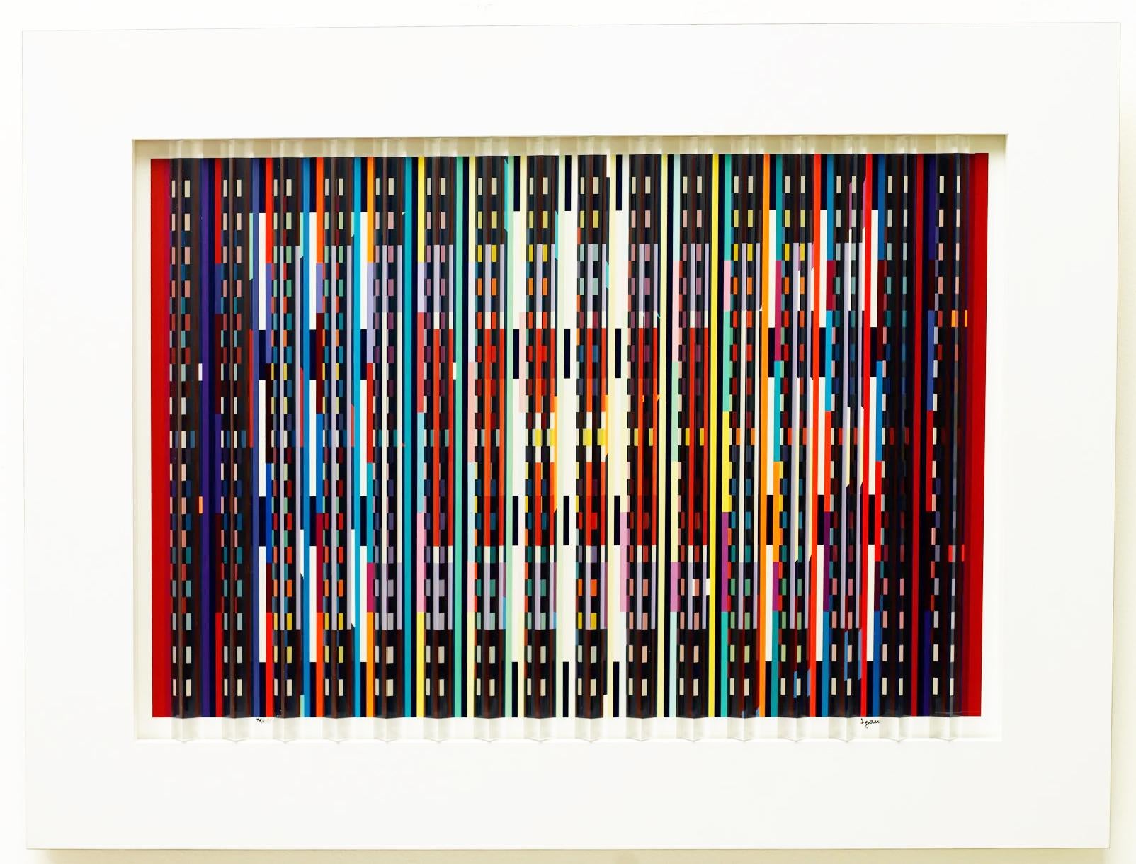 Yaacov Agam – 'Fascination' Prismagraph, signed & numbered 1
