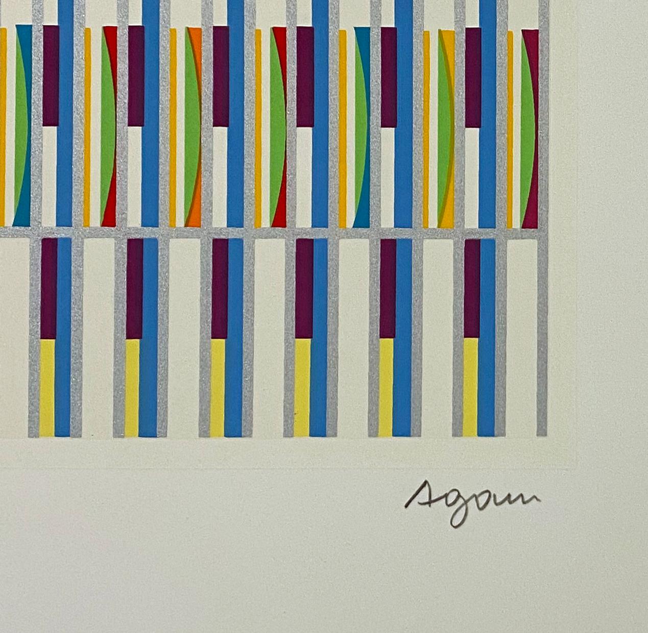 Yaacov Agam Untitled Vertical Orchestration For Sale 4