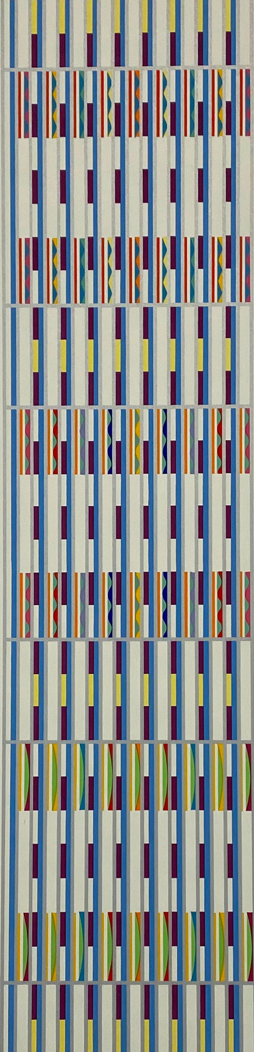 Yaacov Agam Orchestrazione verticale senza titolo