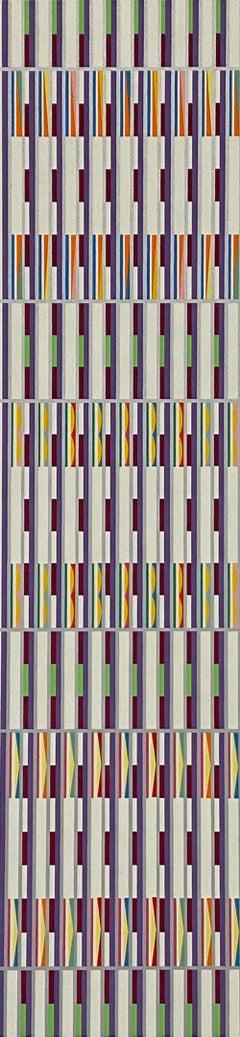 Yaacov Agam Untitled Vertical Orchestration