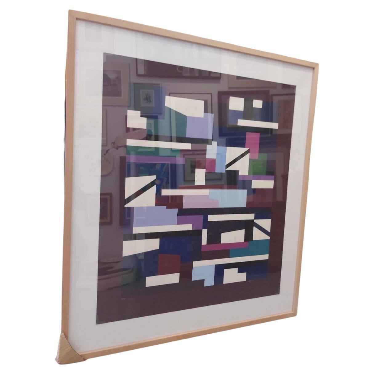Yaacov Agam - "Purple Matrix