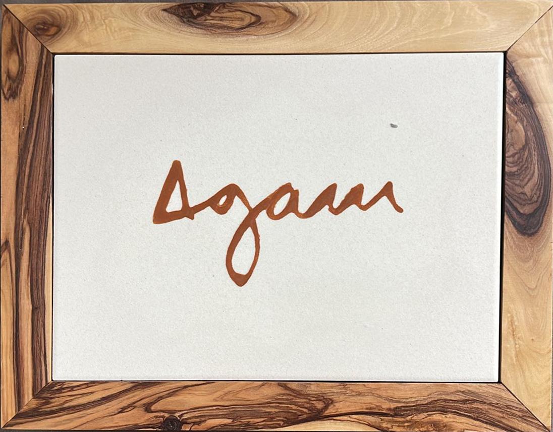 latón, Menorah chapada en oro de 24 quilates viene con caja original en venta 3