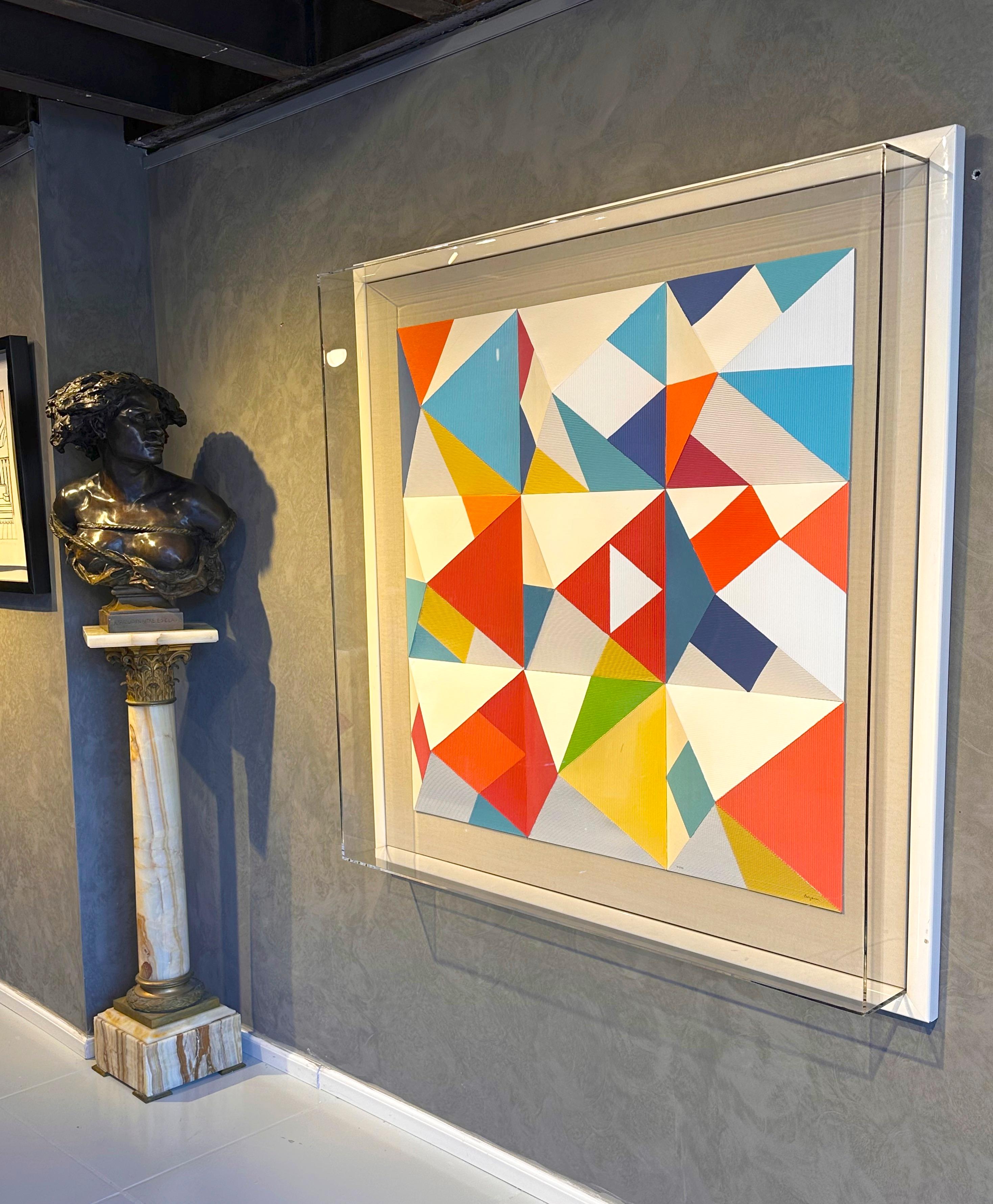 YAACOV AGAM Wall sculpture 