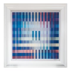 Yaacov Agam Agamógrafo 3D firmado y numerado con COA