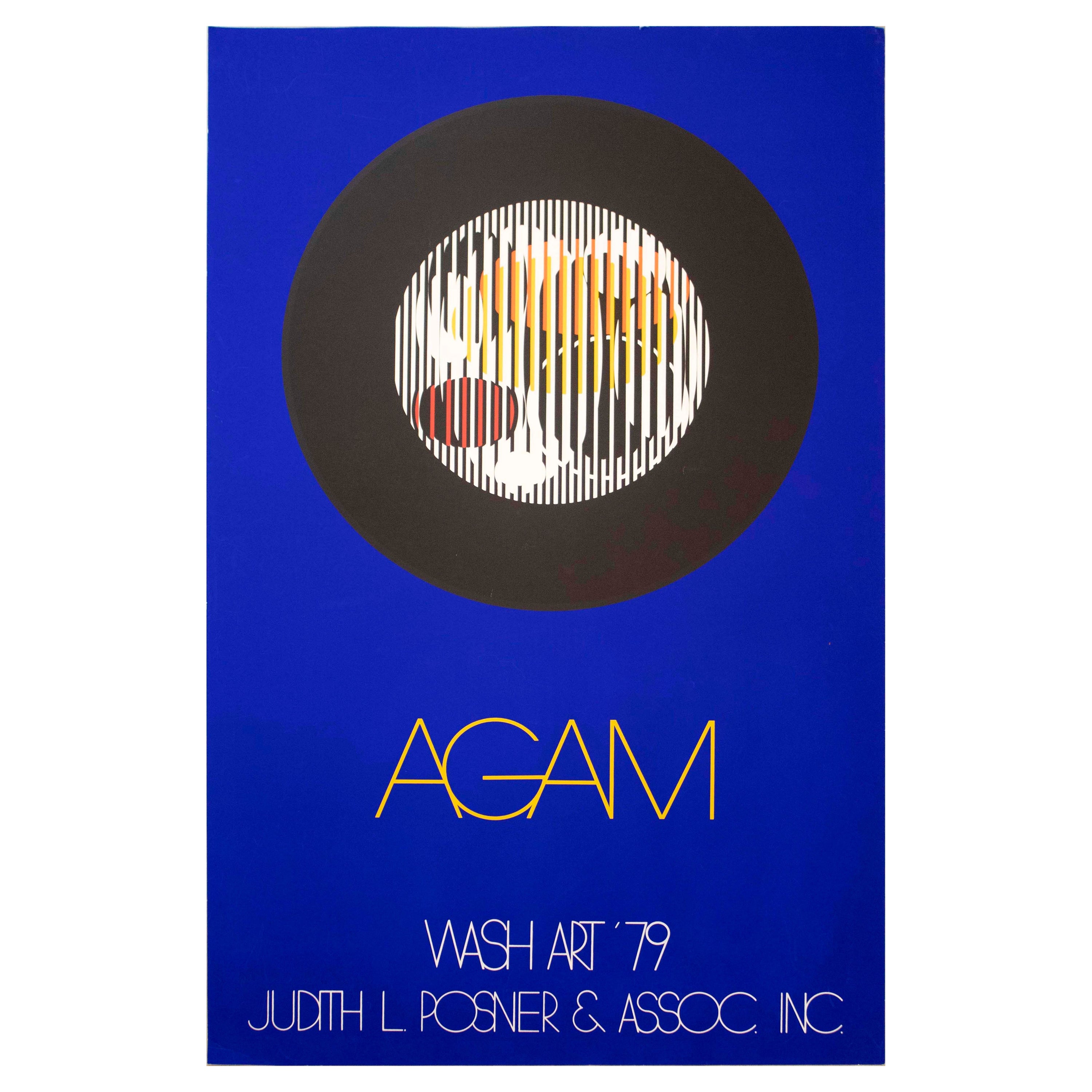 Yaacov Agam Wash Art 79 Judith L Posner & Assoc Inc im Angebot