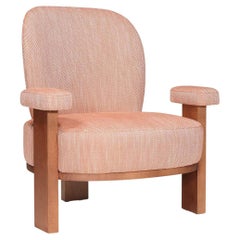 Yachi Sessel - Contemporary gepolsterter Sessel mit großer Rückenlehne
