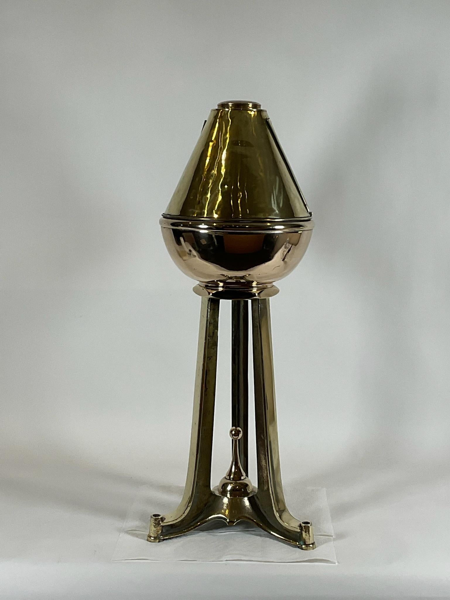 Brass Yacht Binnacle of the Highest Quality For Sale