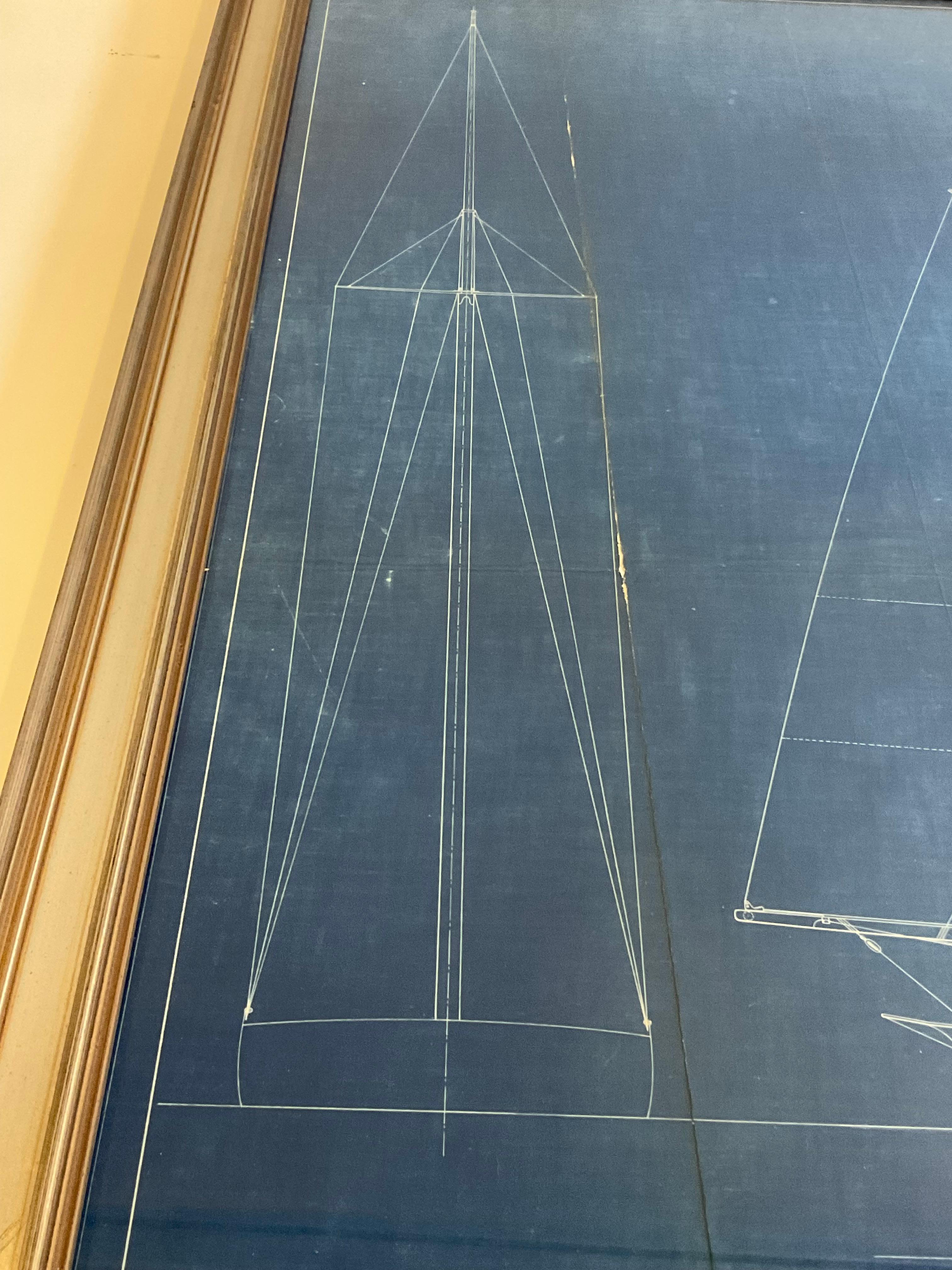 Yacht Blueprint From John Alden 1927 4