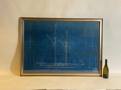 Yacht Blueprint From John Alden 1927