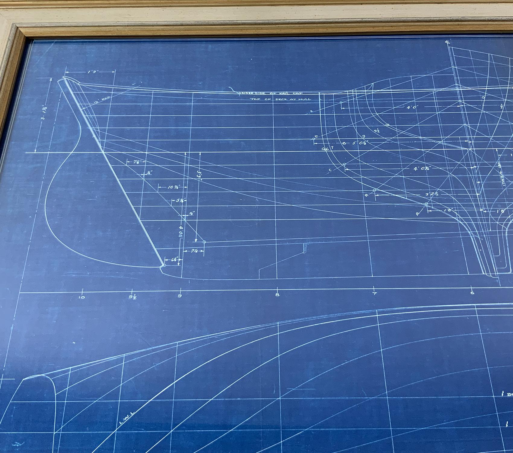 Yacht Blueprint from John Alden, 1931 For Sale 2