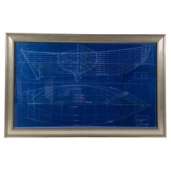 Vintage Yacht Blueprint from John Alden, 1931