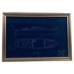 Yacht Blueprint of a Fifty Foot Yacht by Howard Chapelle