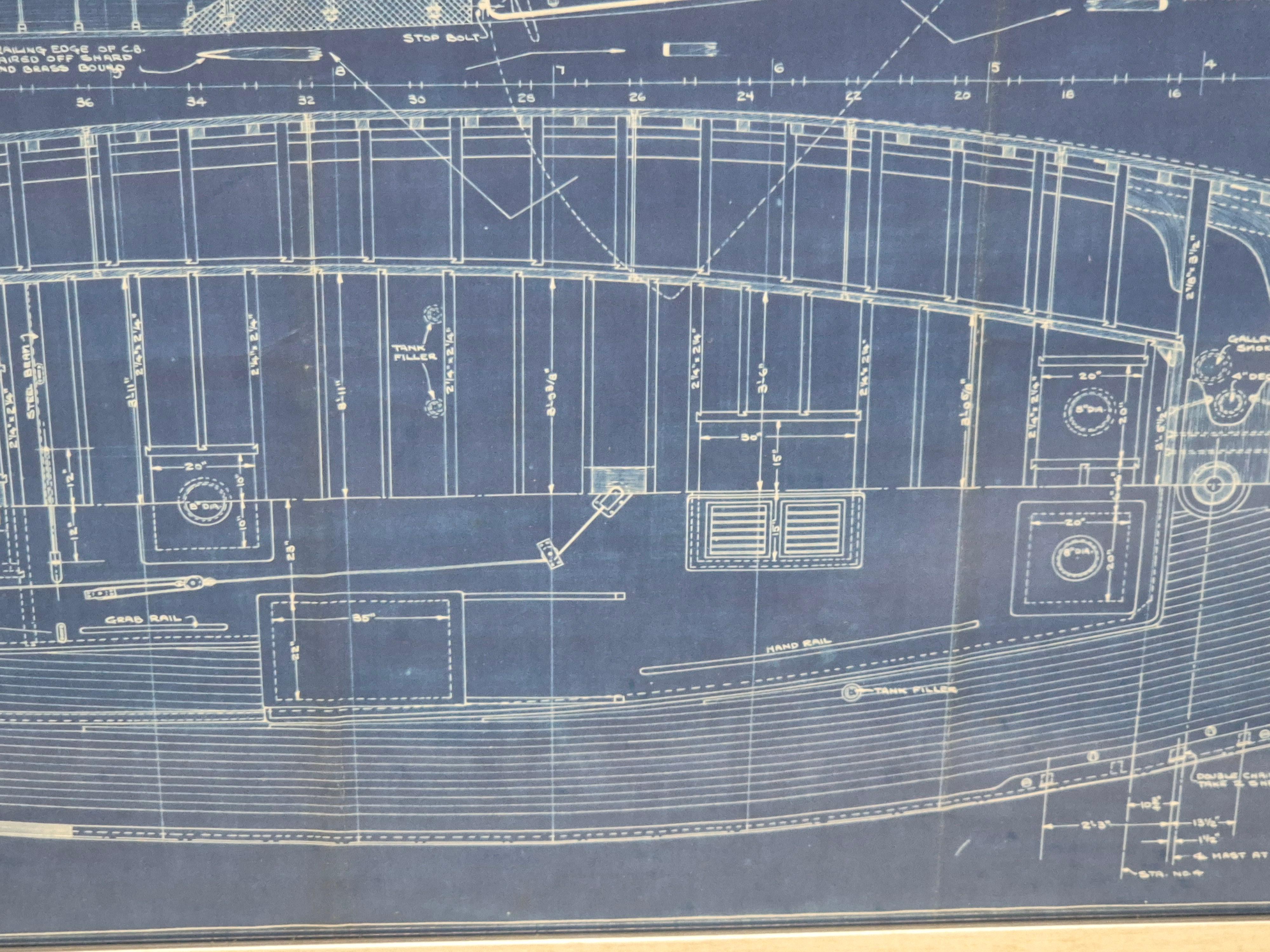 Schema dello yacht 