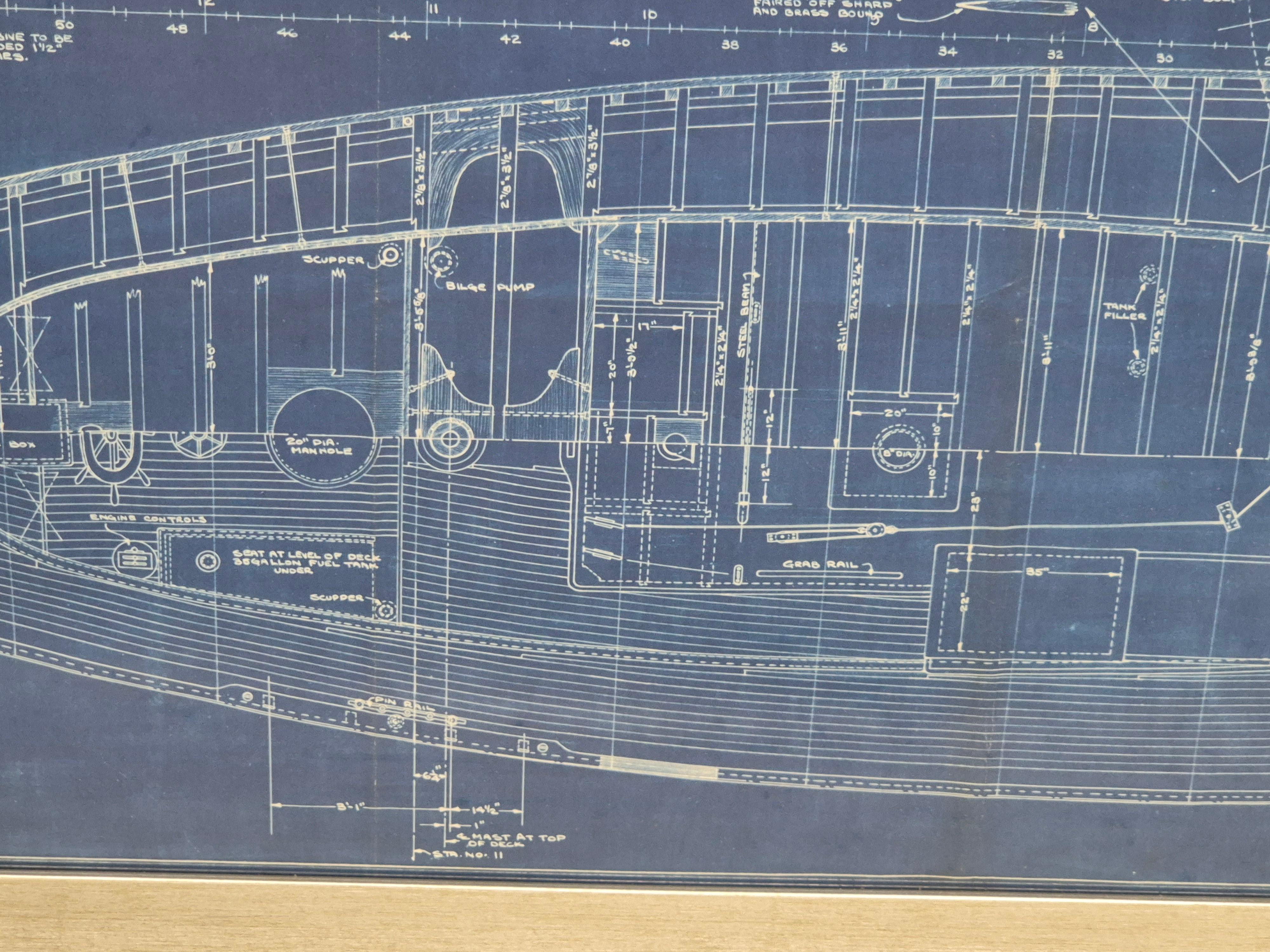 Schema dello yacht 