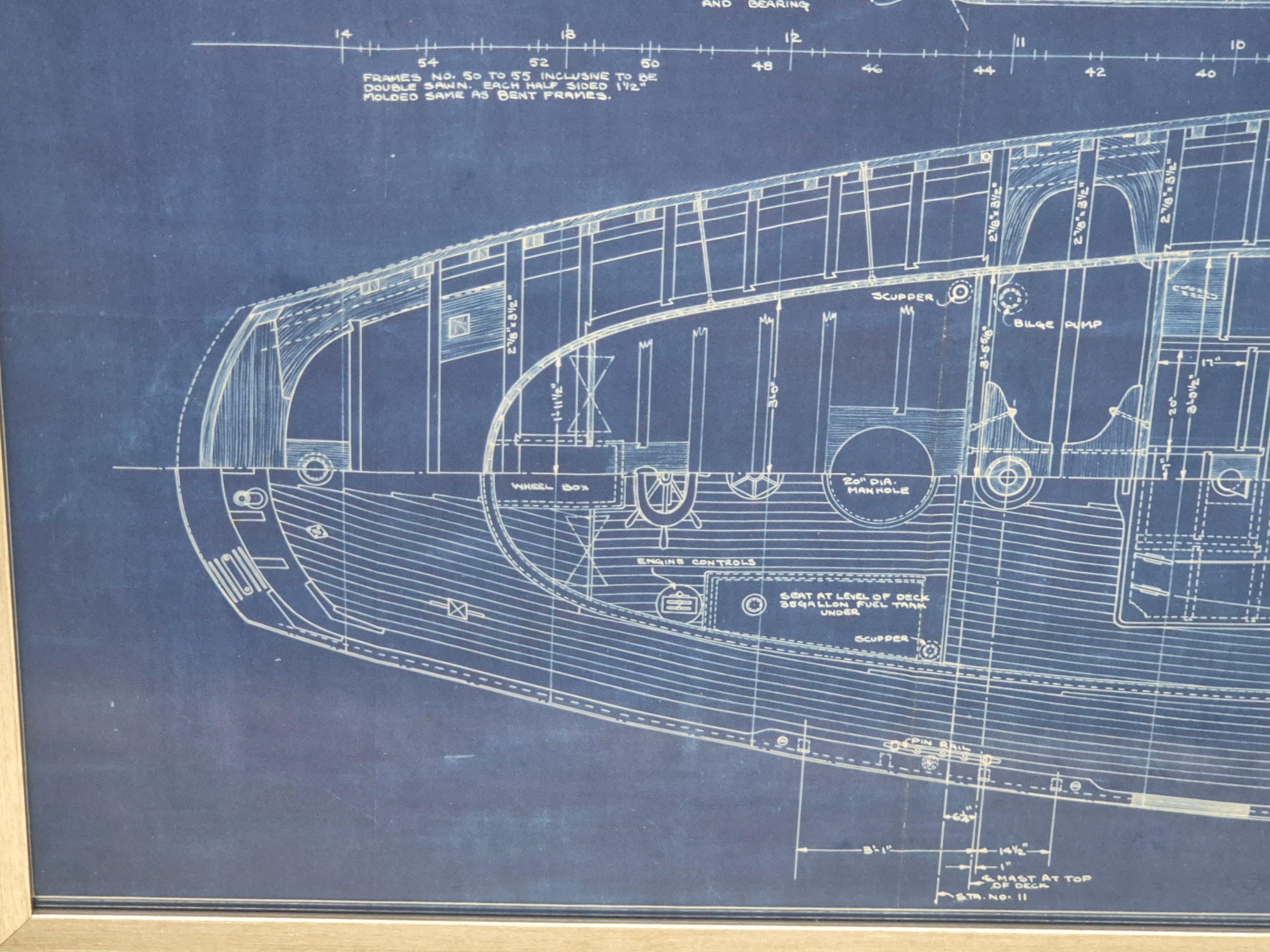 Schema dello yacht 