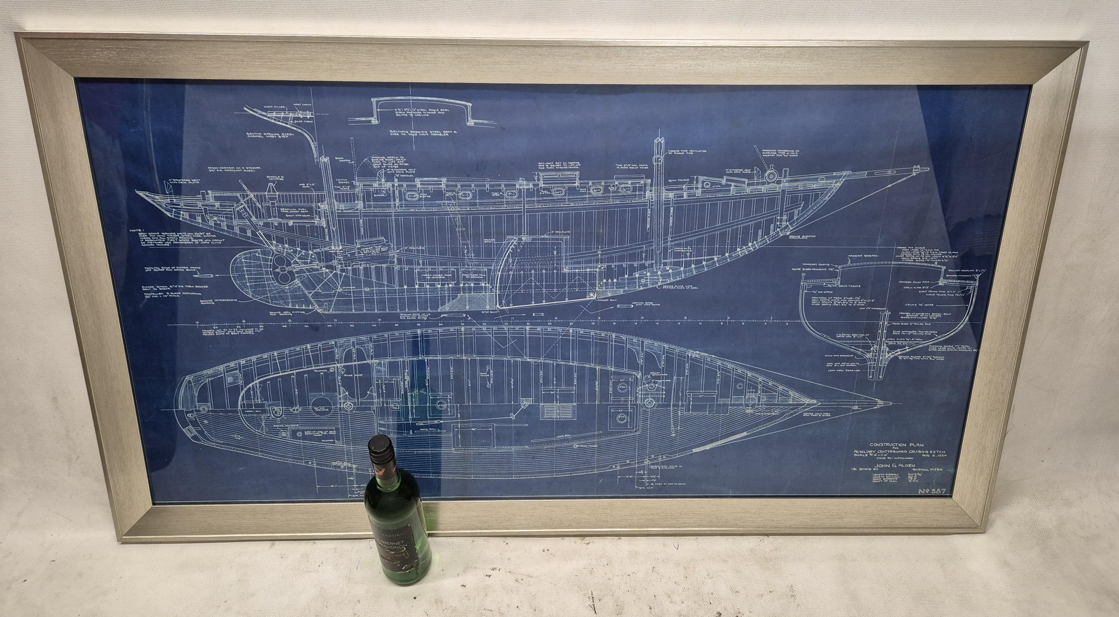 Nordamericano Schema dello yacht 