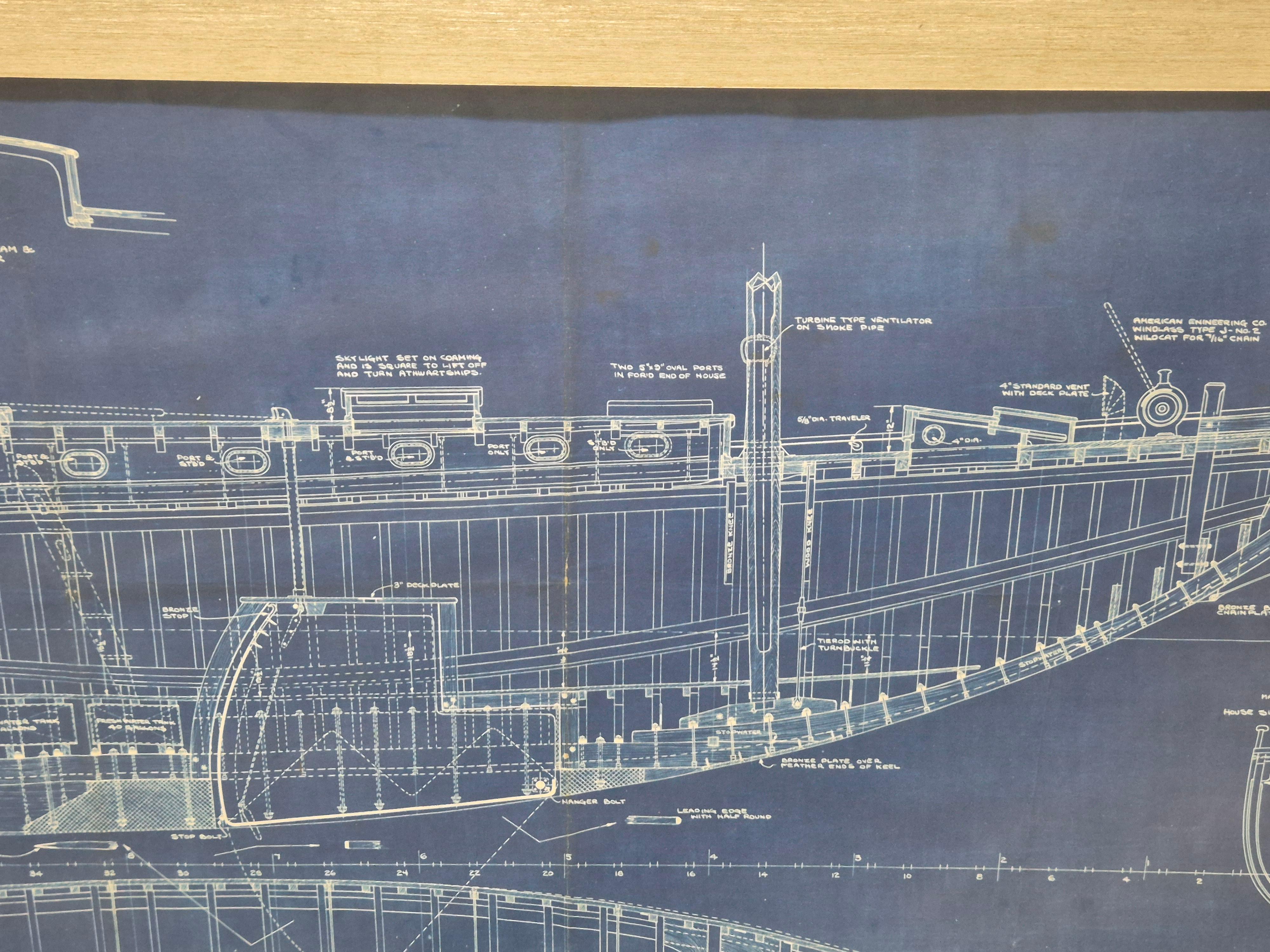 Schema dello yacht 