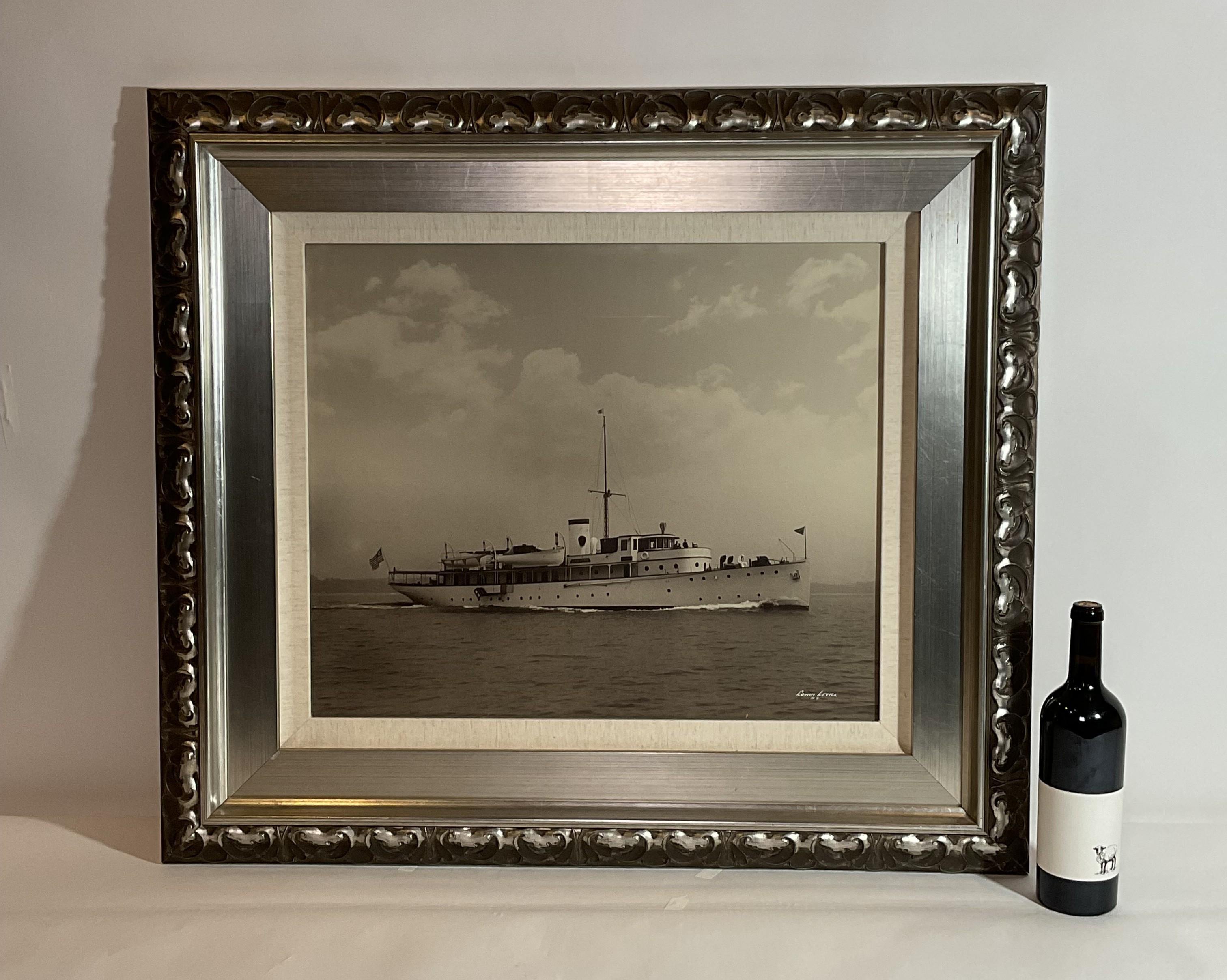 Photo du bateau amiral du New York Yacht Club, 