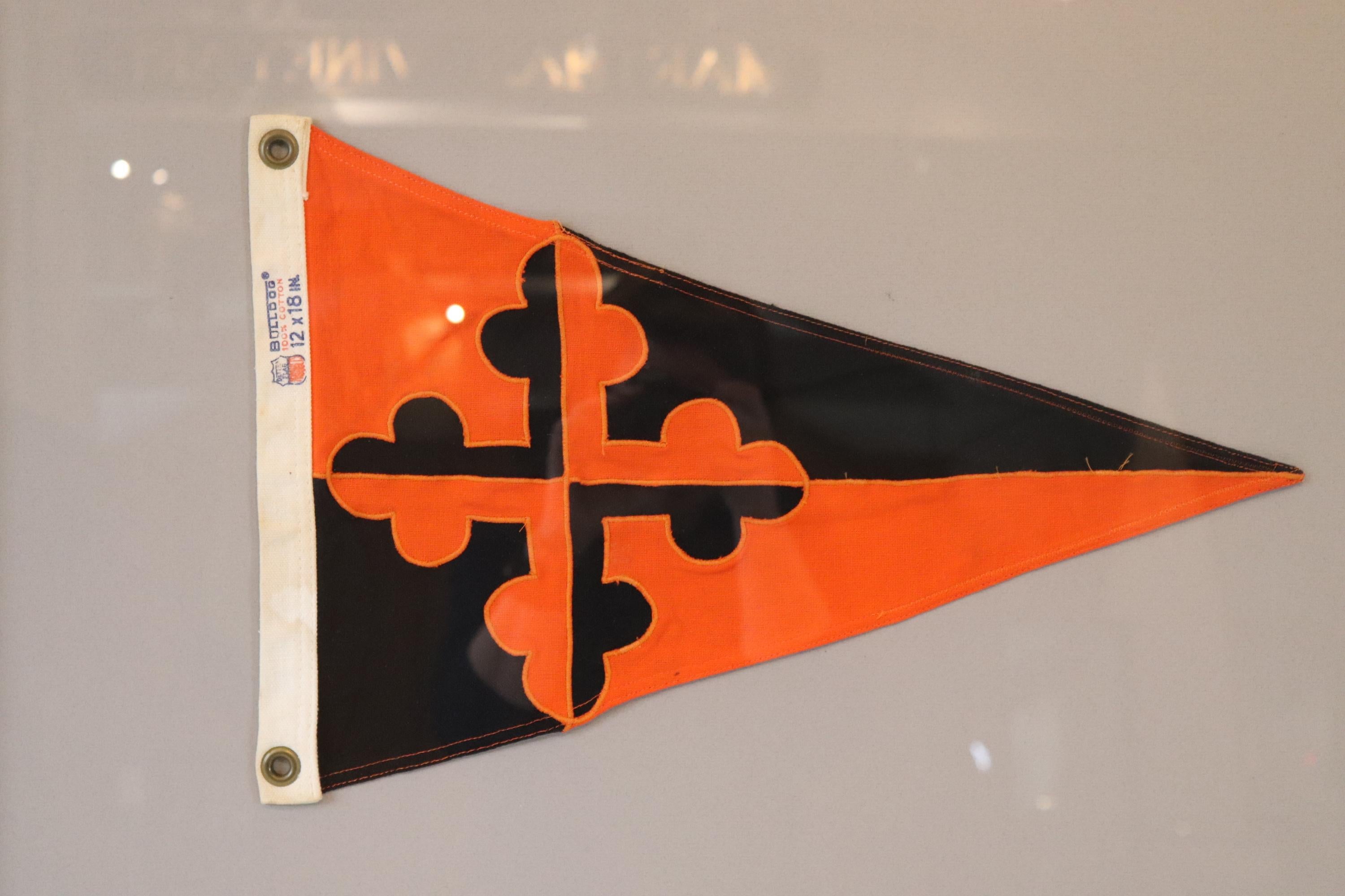 Yacht Club Burgee from Baltimore In Good Condition In Norwell, MA