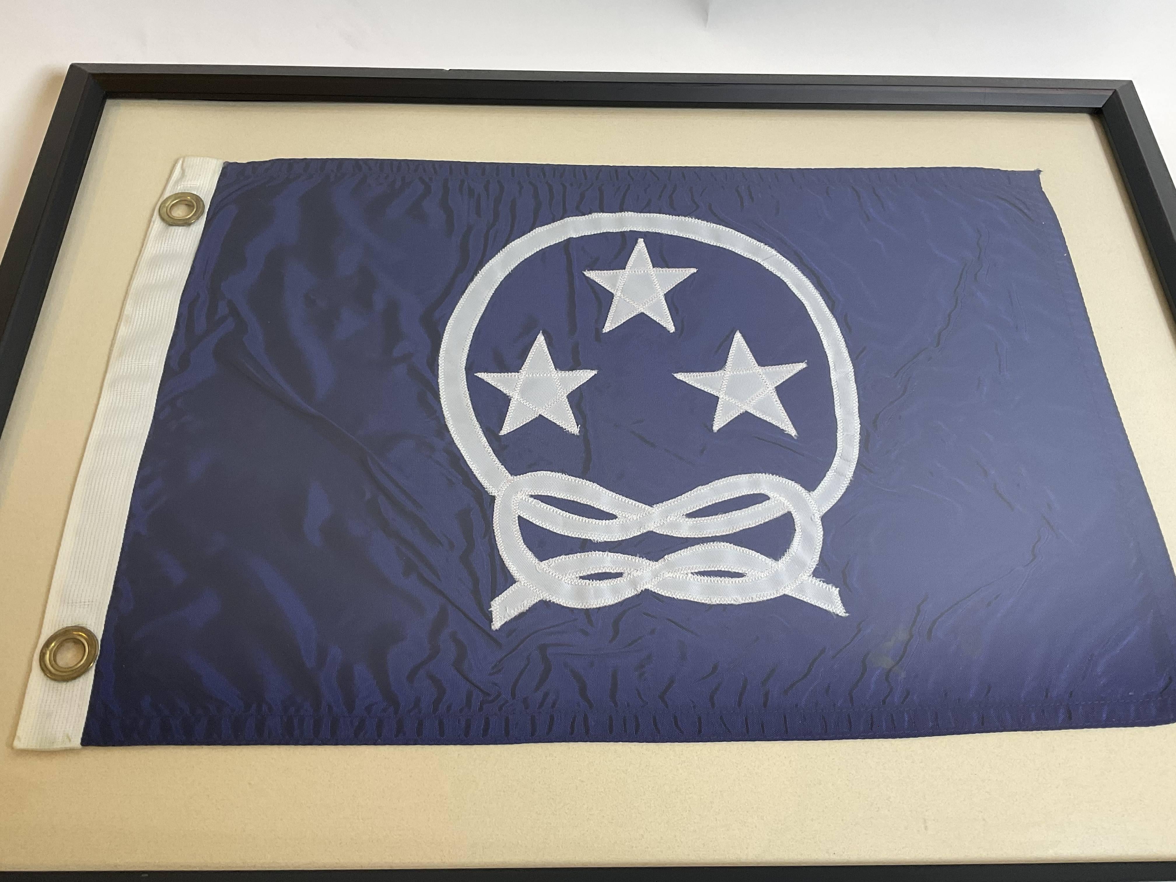 Mid-20th Century Yacht Club Commodores Flag For Sale