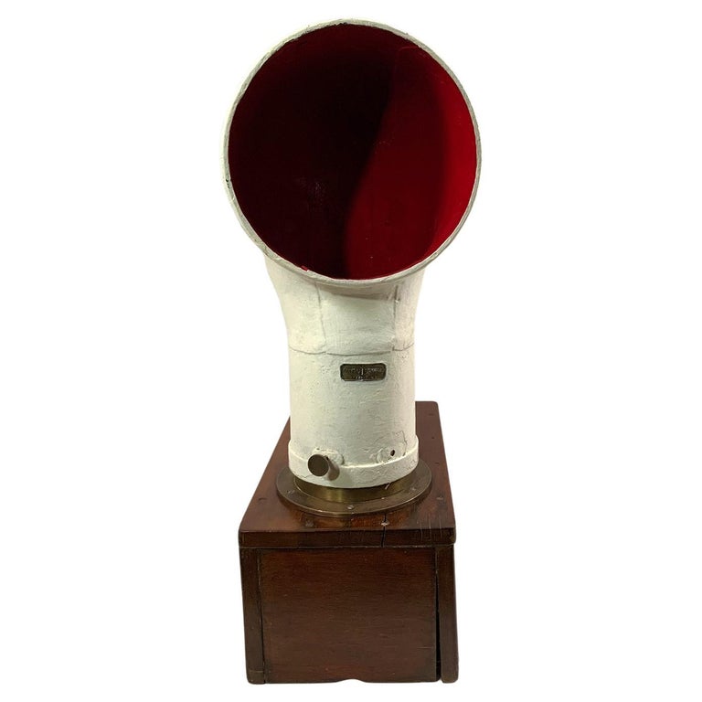 Yacht Dorade Vent on Mahogany Box For Sale at 1stDibs