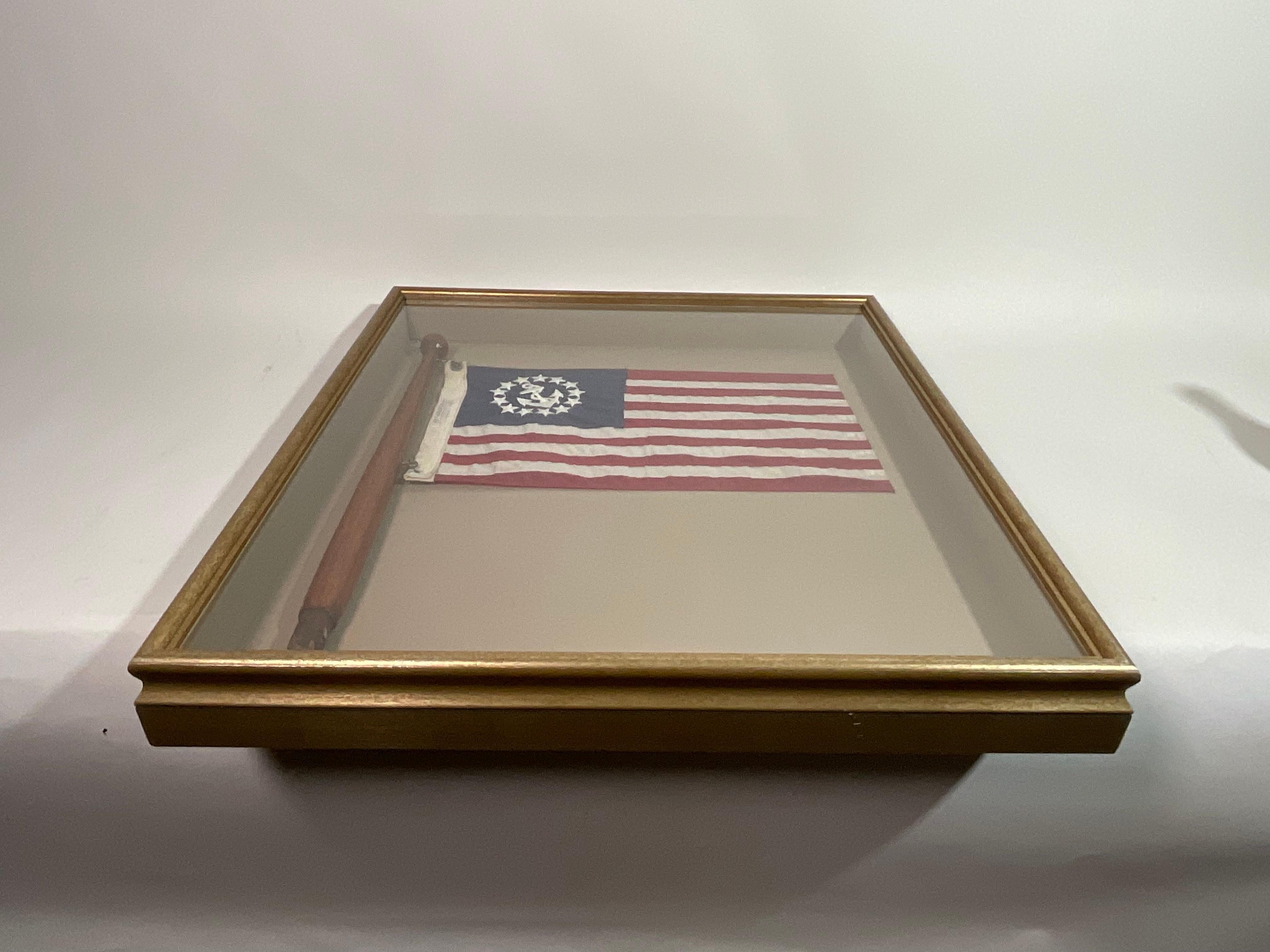 Alférez de Yate en Poste en Marco Shadowbox en venta 3