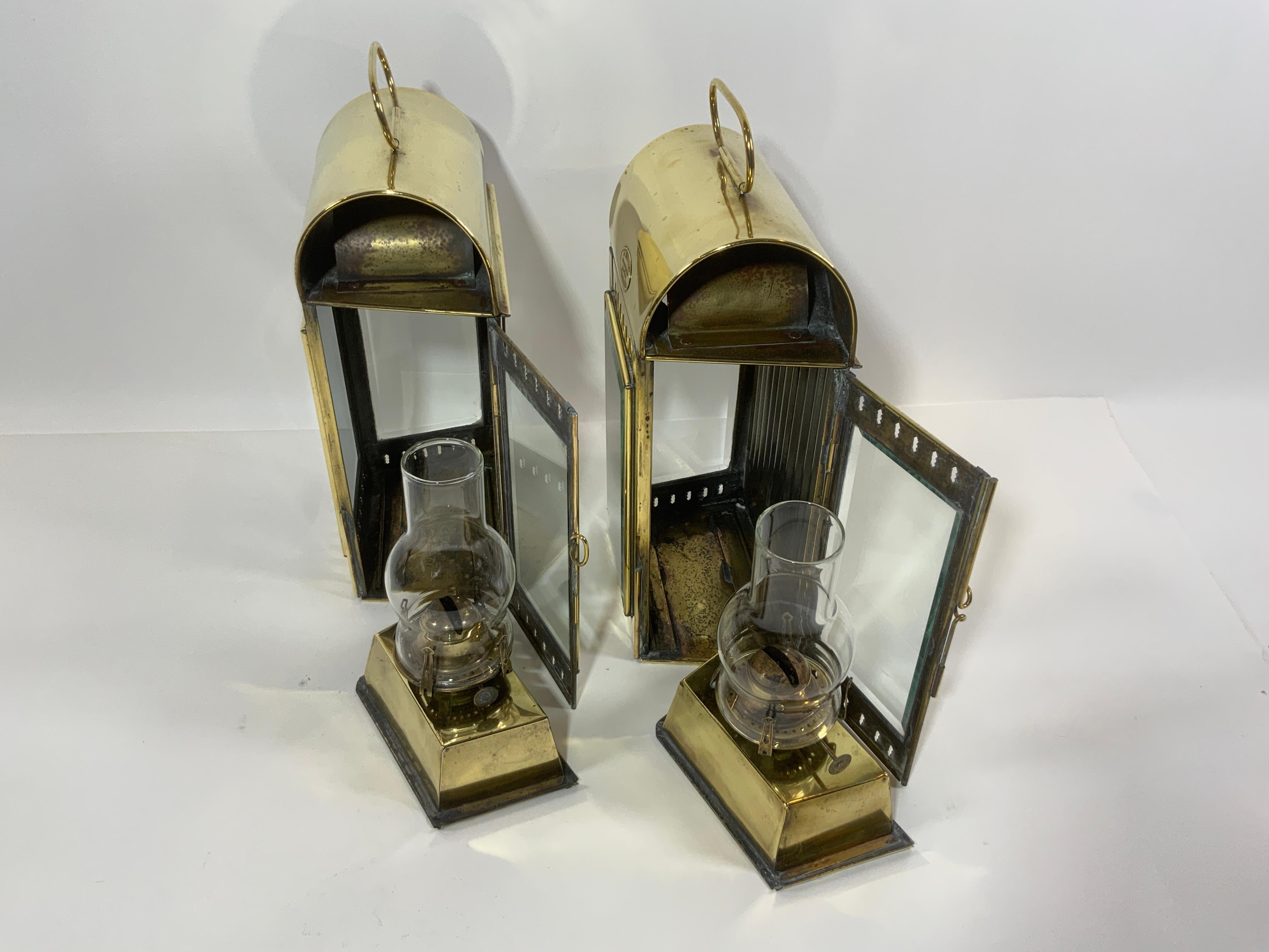 Yacht Lanterns by Davey of London For Sale 4