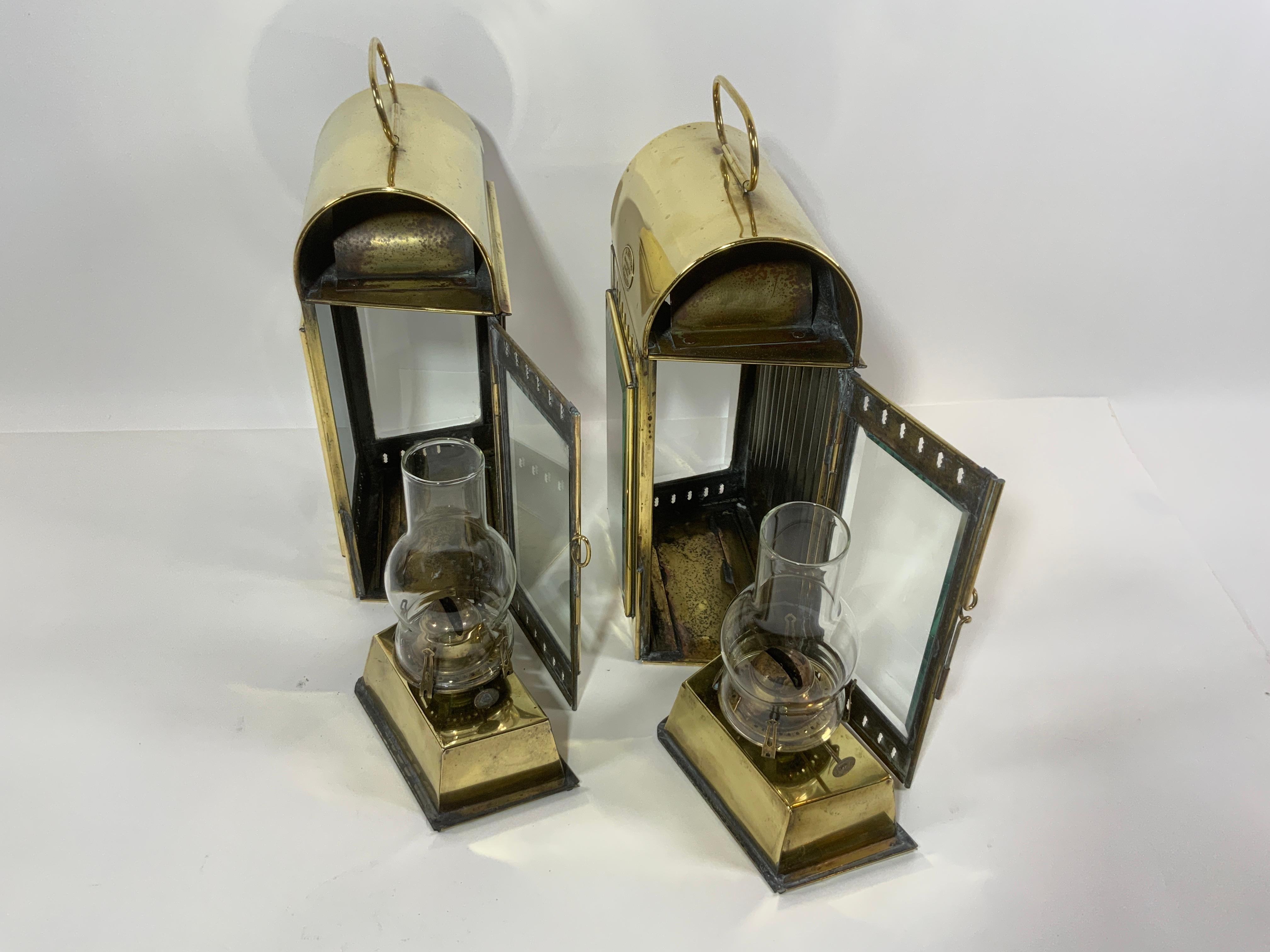 Yacht Lanterns by Davey of London For Sale 5