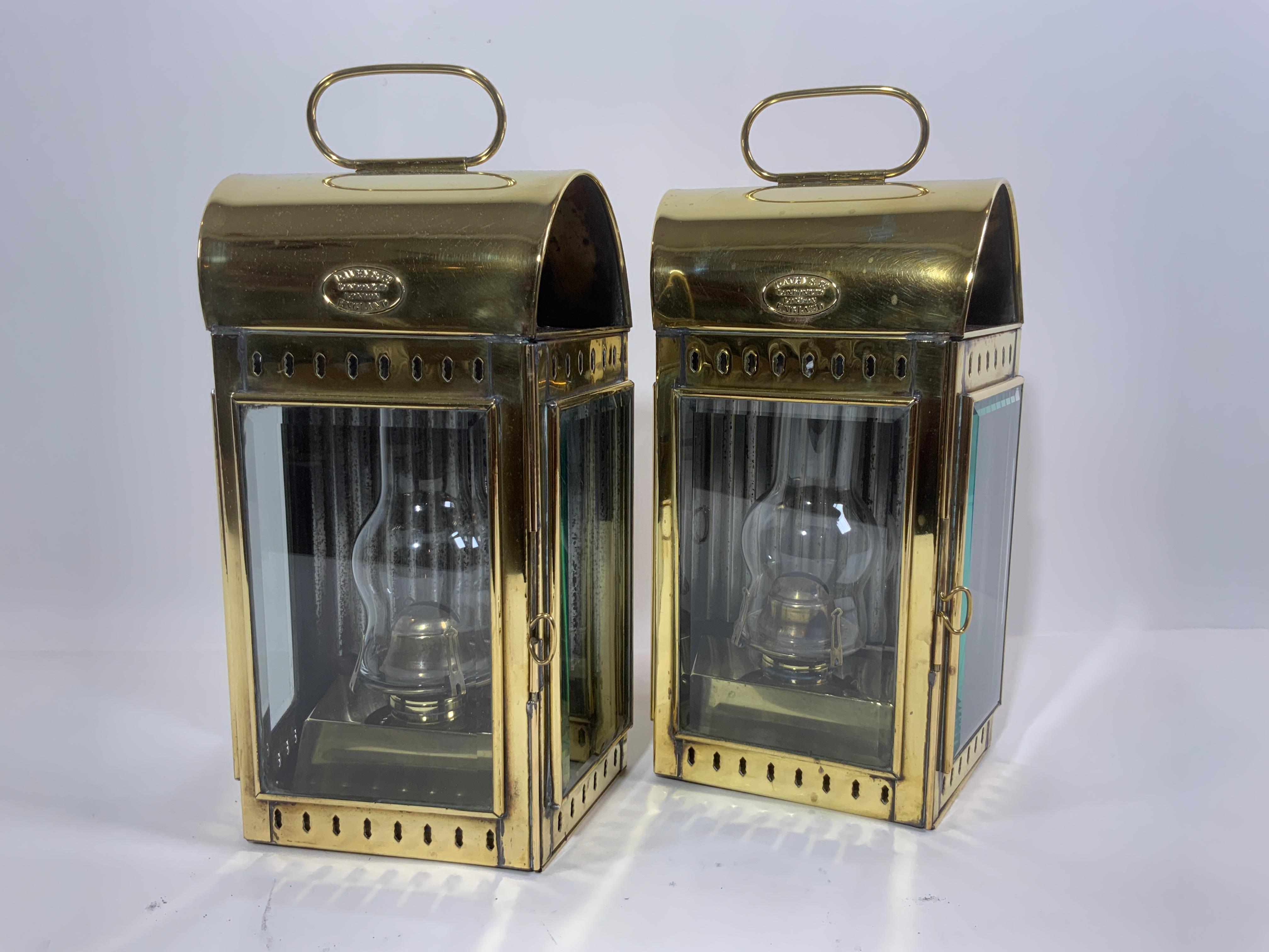 Yacht Lanterns by Davey of London For Sale 8