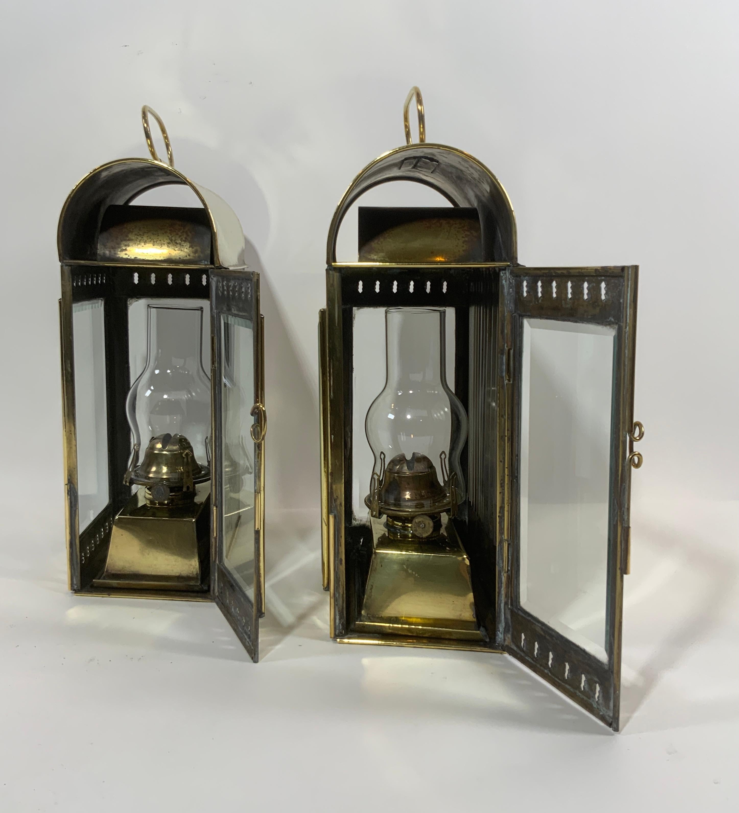 Yacht Lanterns by Davey of London For Sale 1