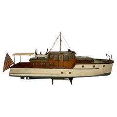 Modèle de bateau du Nellie J de Duxbury