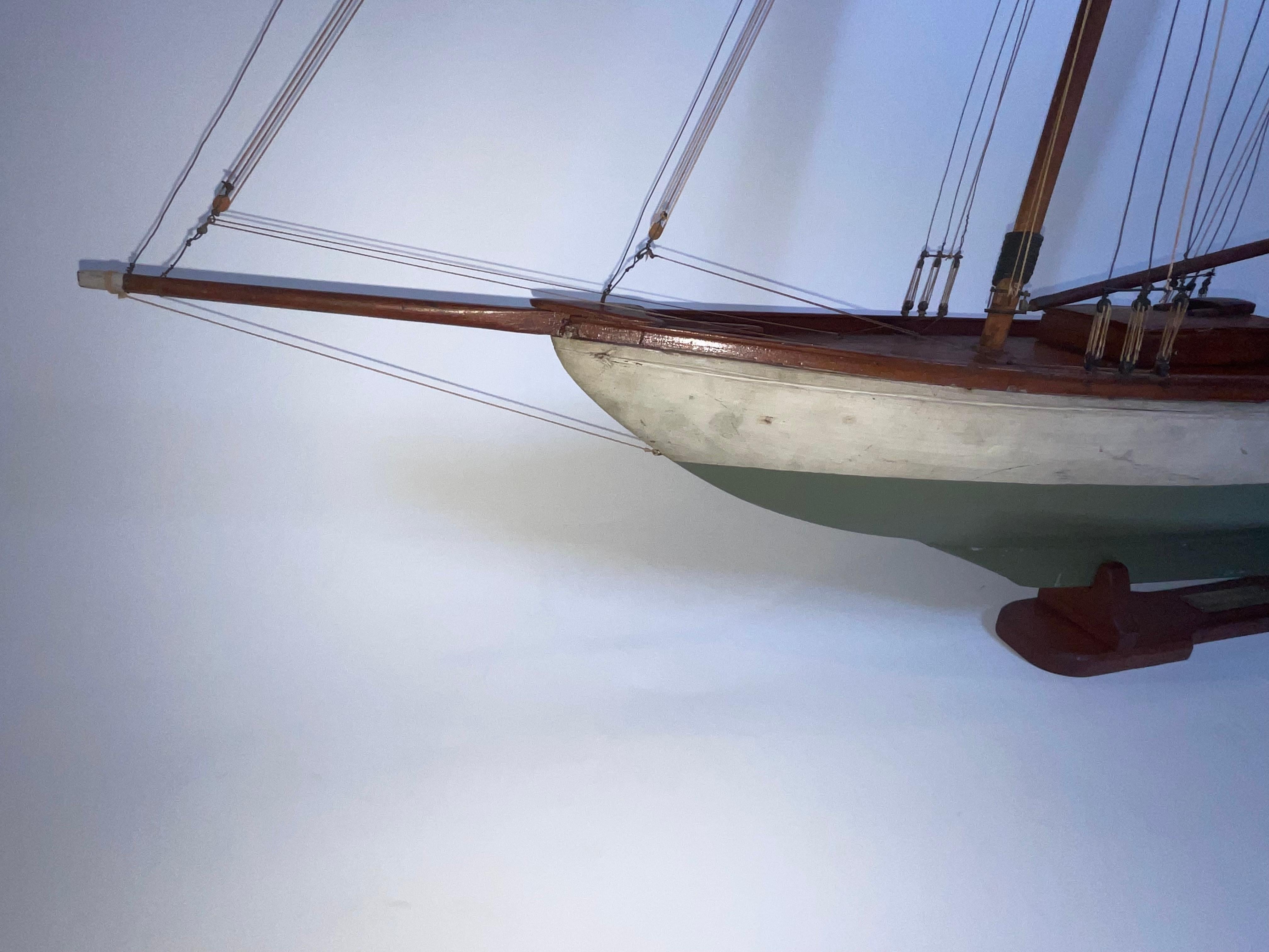 Modello di yacht della goletta Wanderer in vendita 6