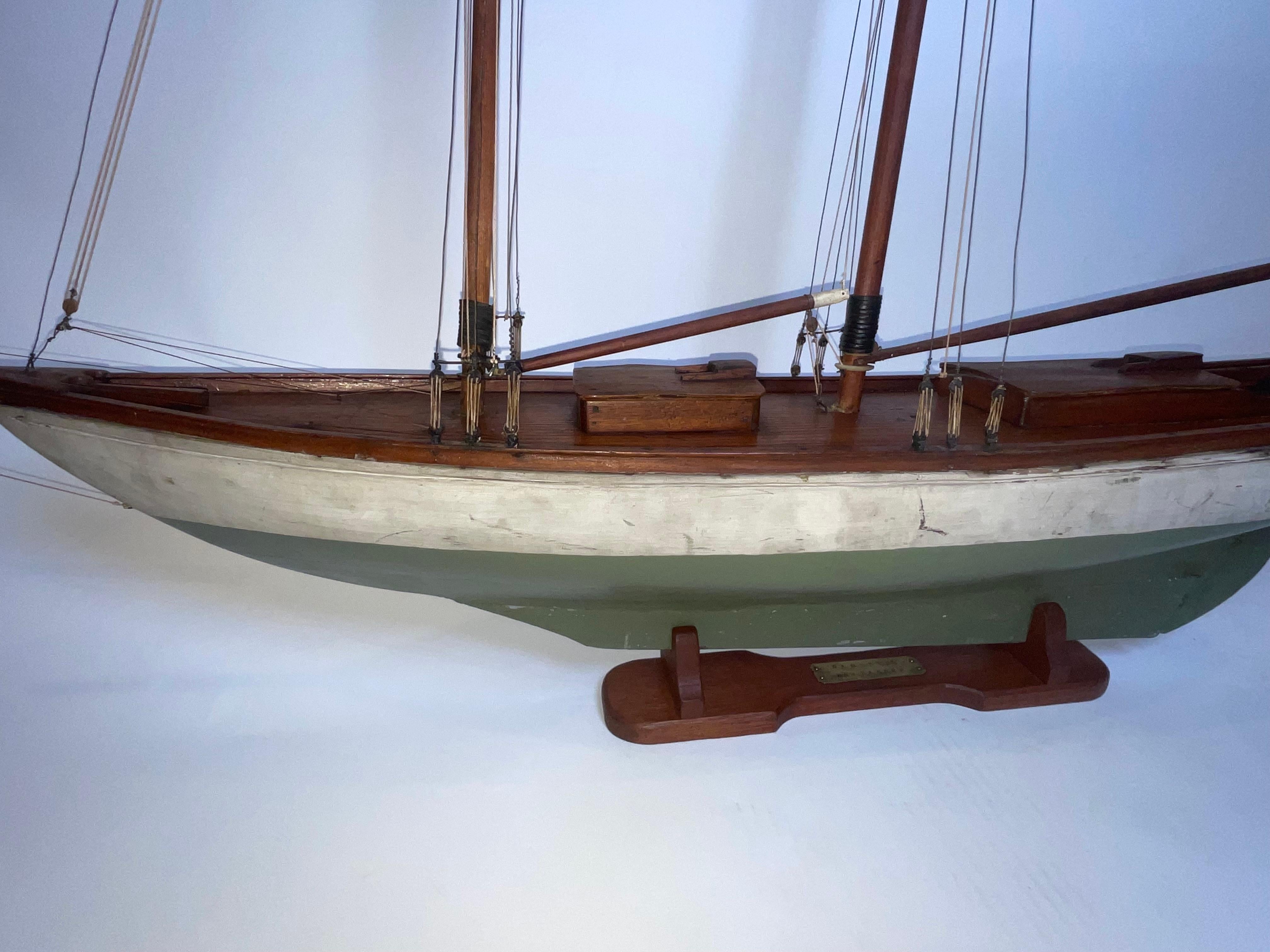 Modello di yacht della goletta Wanderer in vendita 7