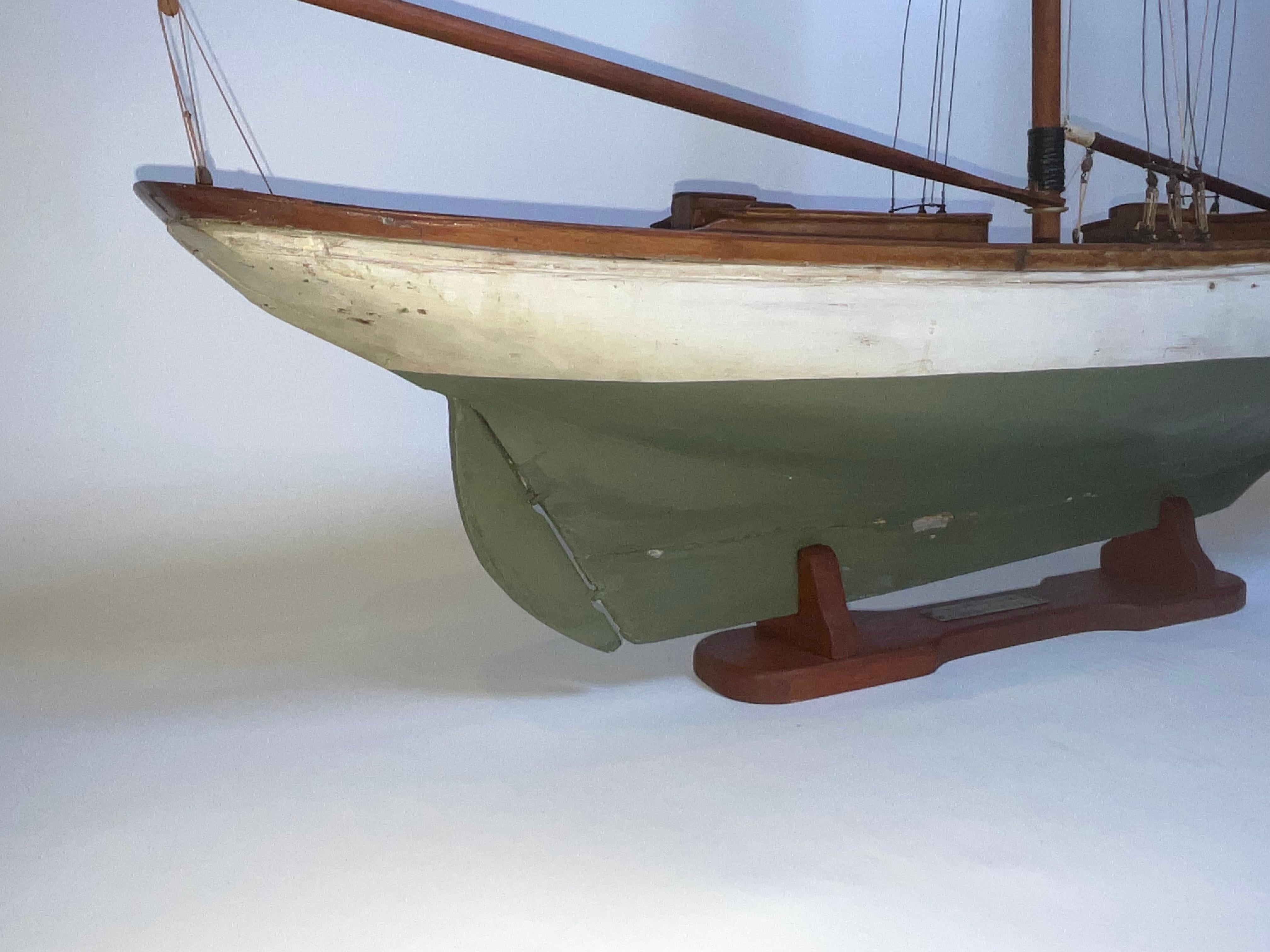 Modello di yacht della goletta Wanderer in vendita 2
