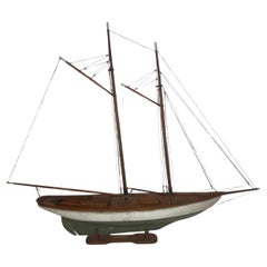Yacht Model of the Schooner Yacht Wanderer
