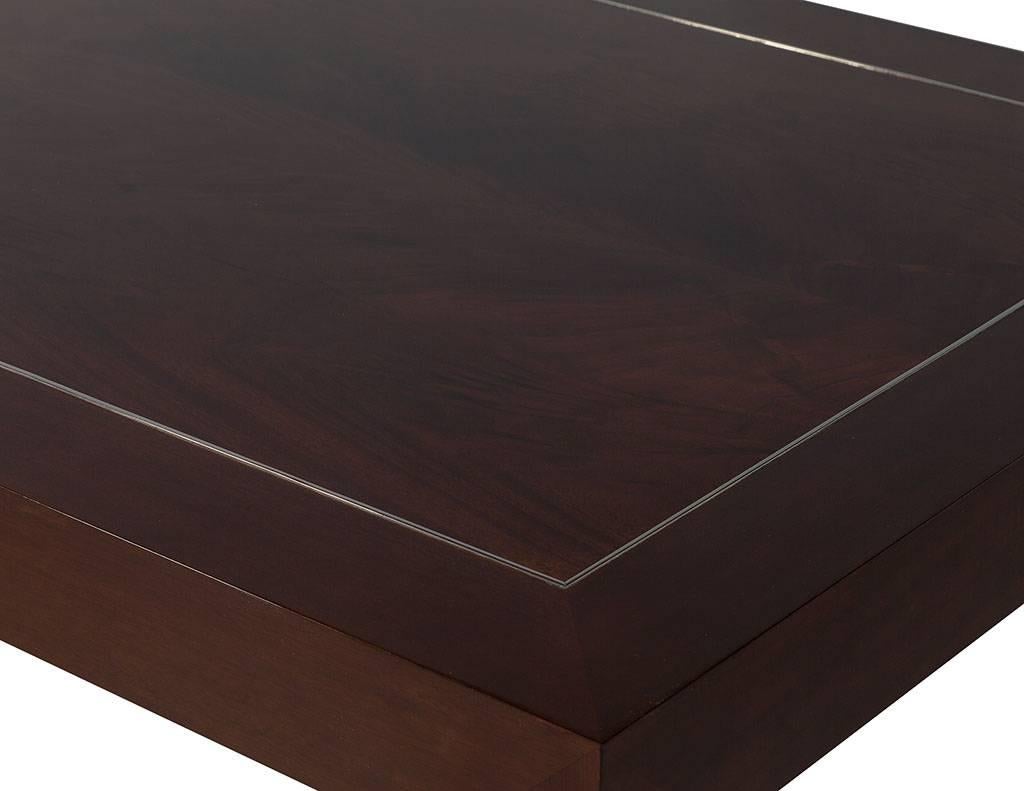 Polished Yacht Parson’s Dining Table by Ralph Lauren
