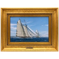 "Yacht Racing off Newport, 1911" by Shane Michael Couch