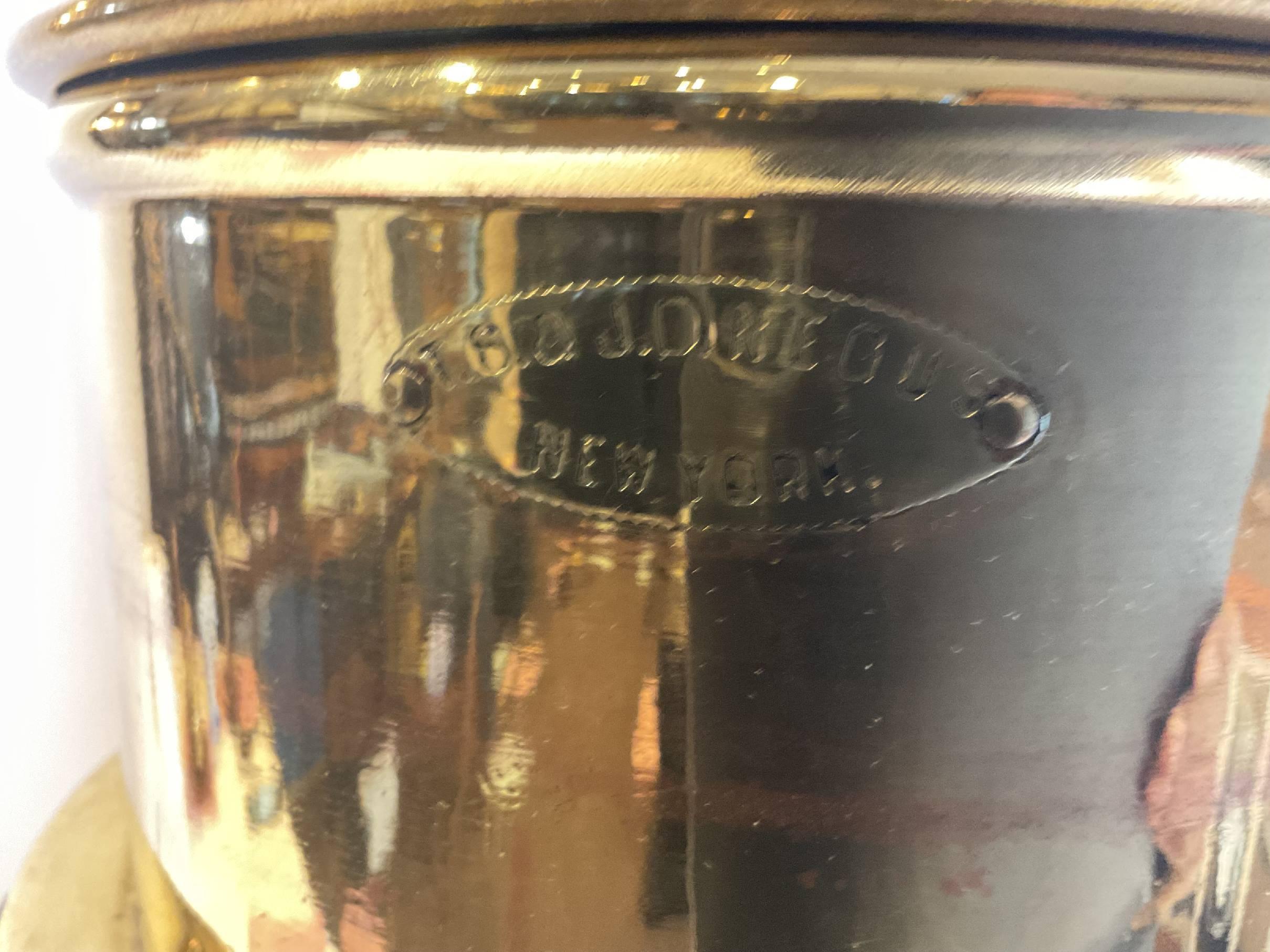 Yachting Binnacle Compass vers 1920 Bon état - En vente à Norwell, MA
